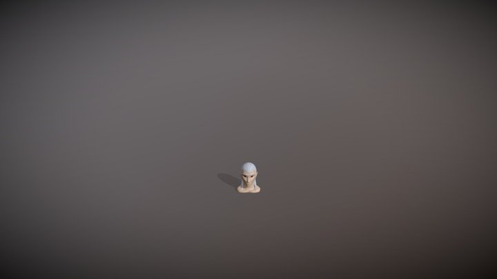 Alicard Head Sculpt 3D Model