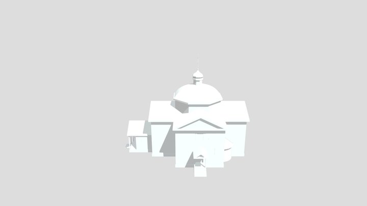Дмитрівська церква 3D Model