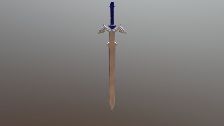 Master Sword (NO MATERIAL) 3D Model