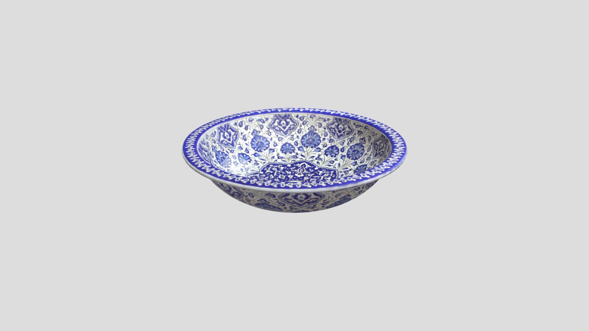GECE - IZNIK CERAMIC WASHBASIN FROM TURKEY