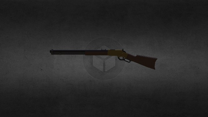 Winchester1866 3D Model