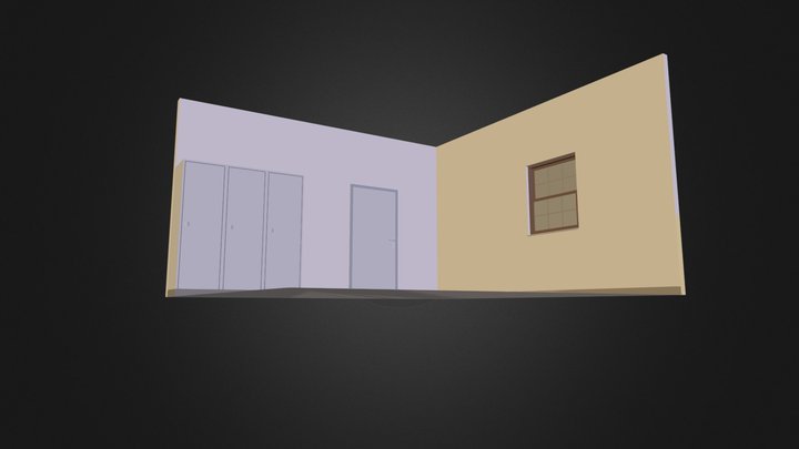 bunk room1 3D Model