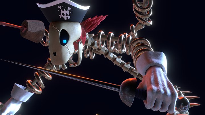Cortez (Paper Mario TTYD) 3D Model