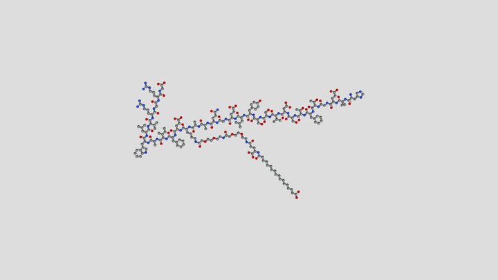 Semaglutide (flat) – Modello 3D gratuito STL