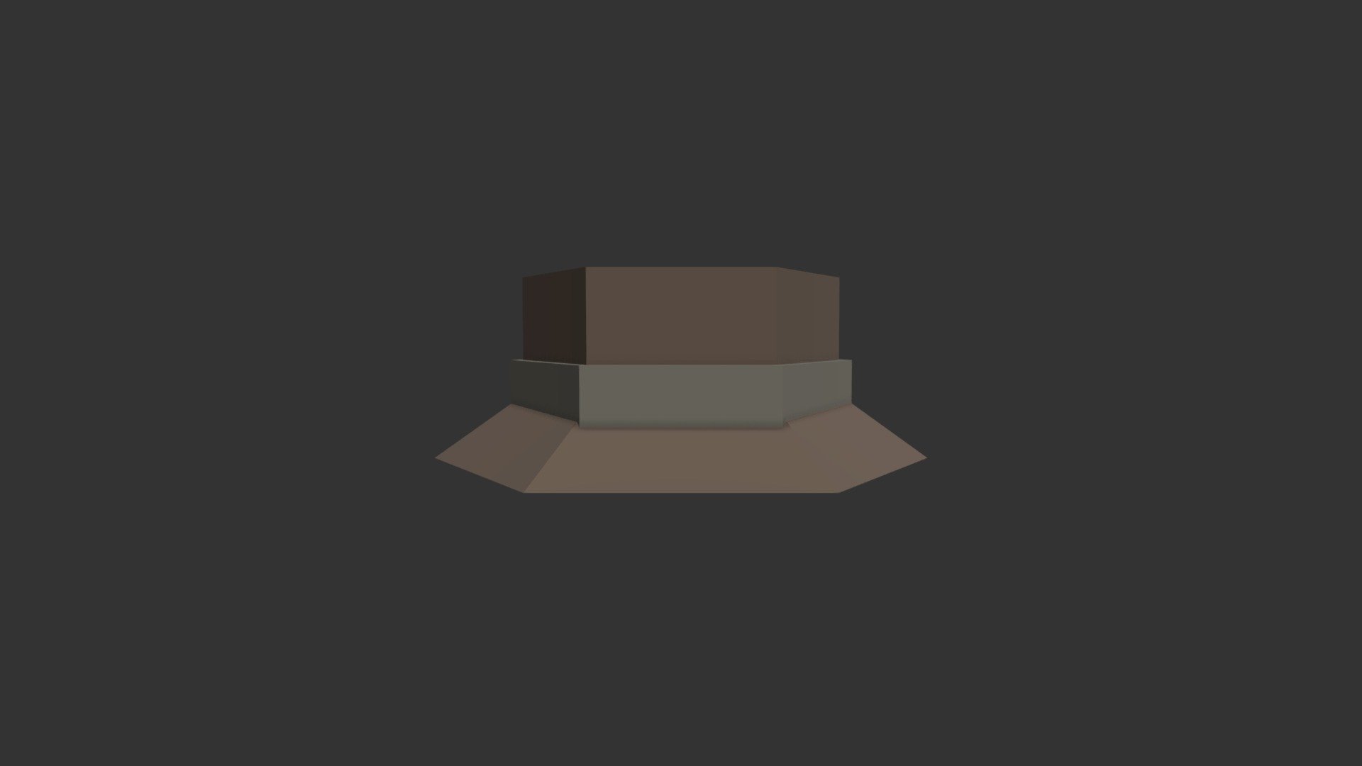 Brown Angler's Hat