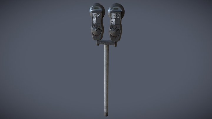Parking Meter 3D Model