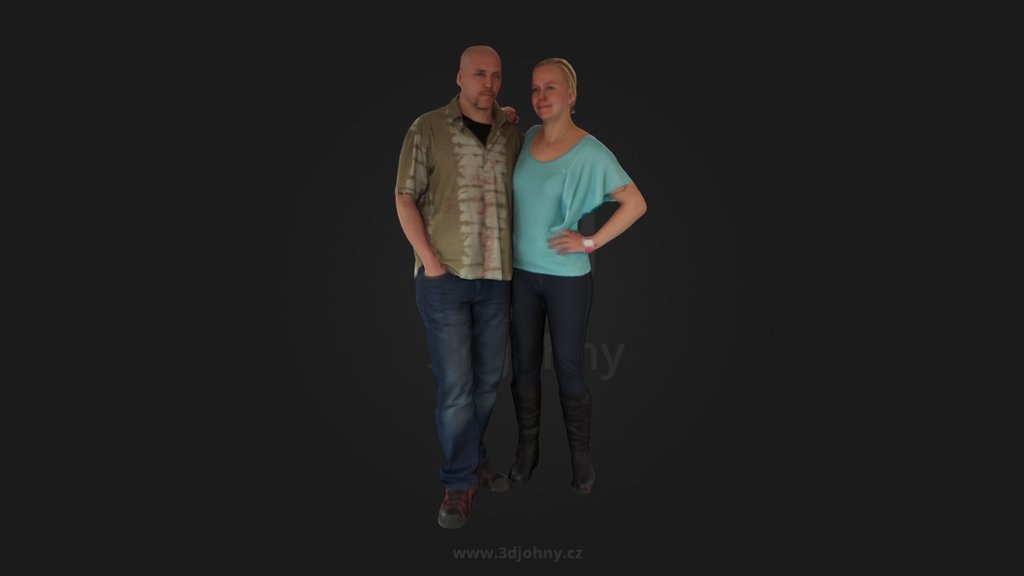 Verča a Honza — Sketchfab embed 3D viewer
