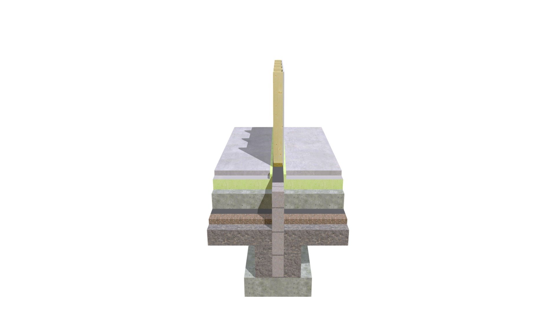 Internal Loadbearing Wall-Ground Floor