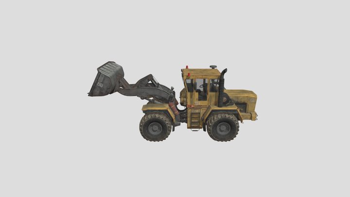 Tractor K702MA 3D Model