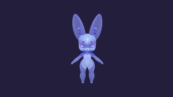 ZAIKA OLESHEK CHIBI 3D Model