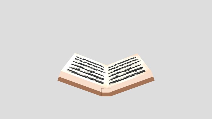 Magic Book 3D Model