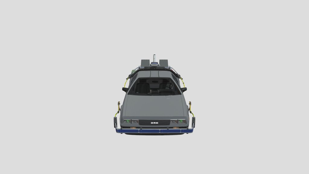 Fortnite GTAV Delorean