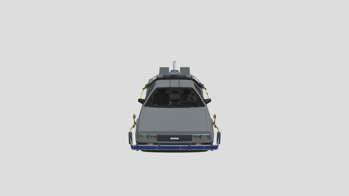 Fortnite GTAV Delorean – Modello 3D gratuito STL
