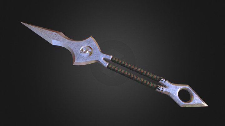 Modified_Kunai 3D Model