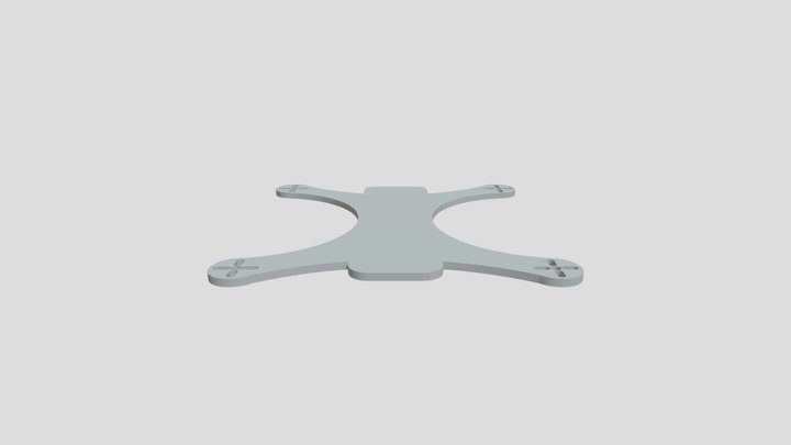 Drone Frame 2 – Free 3D Model STL