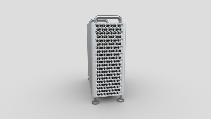 2019 Mac Pro 3D Model