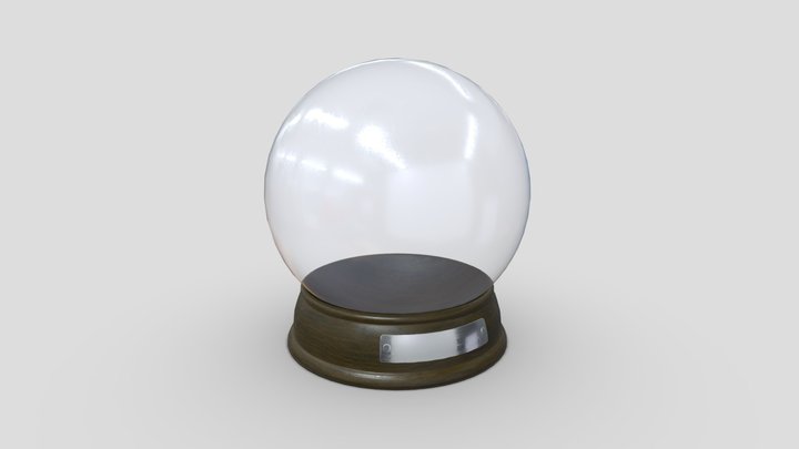 Glas Ball 2 3D Model