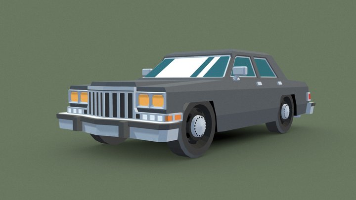 Dodge Diplomat 1981 3D Model