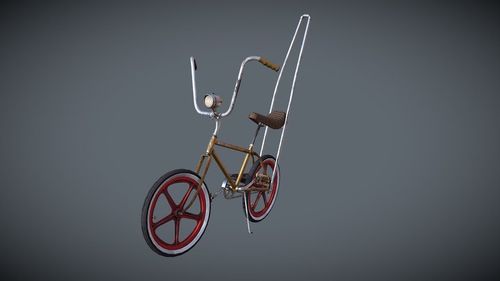 Old Scrambler 3D Model