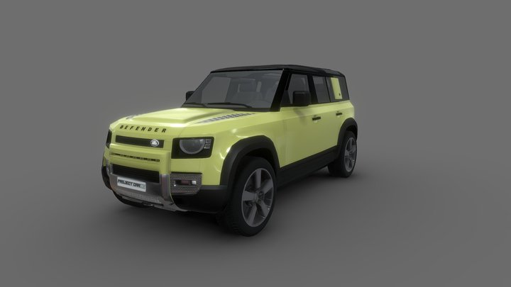 Land Rover Defender - Edition Grasmere Green 3D Model