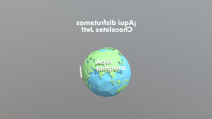 Low+ Poly+ Earth+V2 3D Model