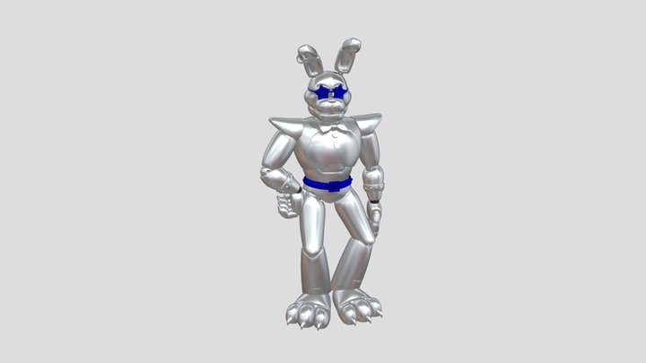 Glamrock Bonnie 2.0 3D Model