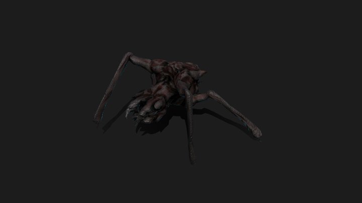 Cave Dweller, Pseudo Arachnid 3D Model