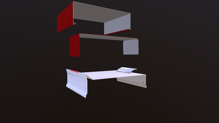 Coping install animation 3D Model