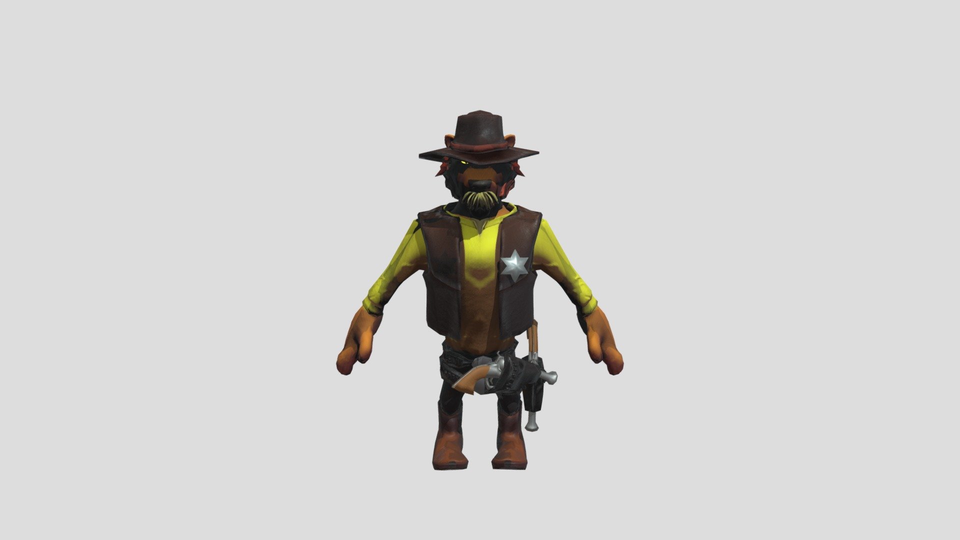Sheriff Albert Lión (Retopo)