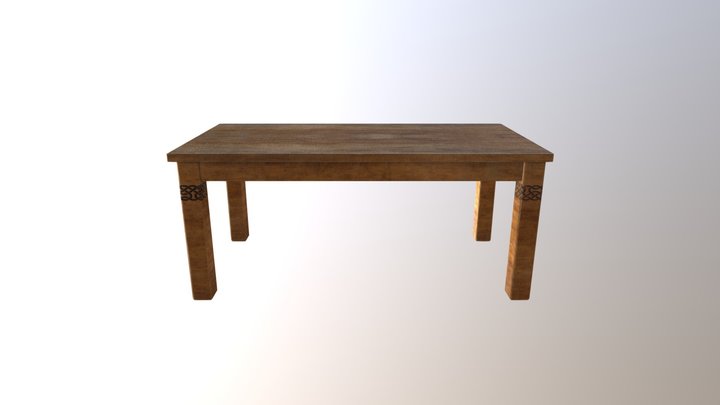 Table_1 3D Model
