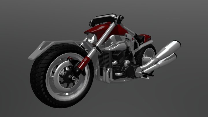 Original Design Motor Cycles 3D Model