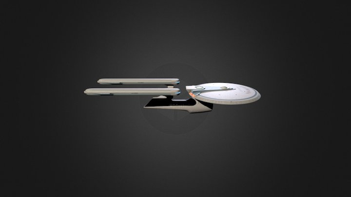 USS Excelsior NX-2000 3D Model