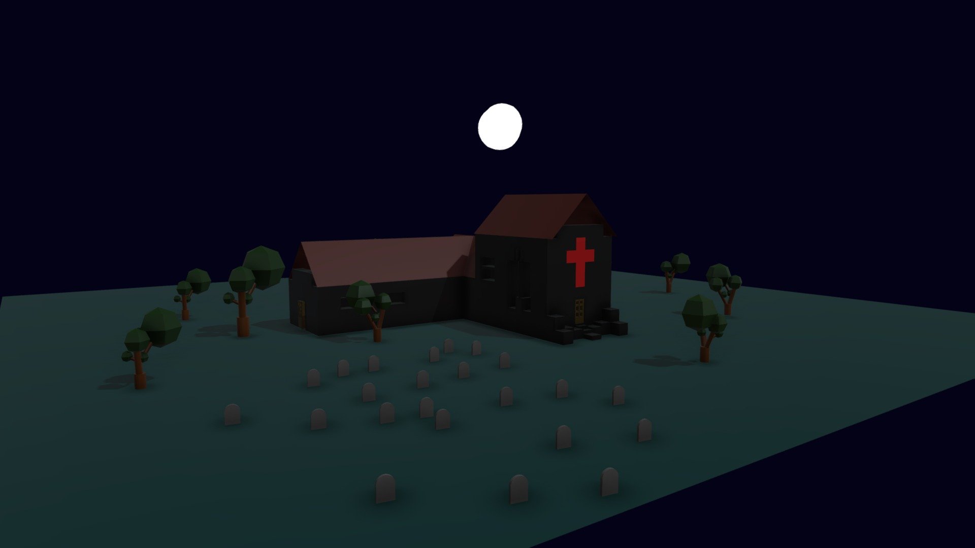 Isolated Cemetery
