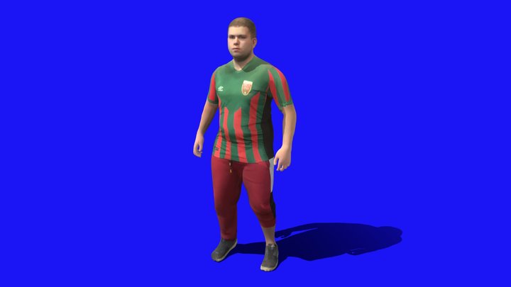 Rida sidi ben ali 3d Offensive Idle – Gratis 3D-model STL