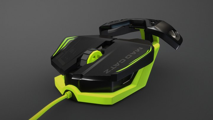 Mad Catz R.A.T. 1 3D Model