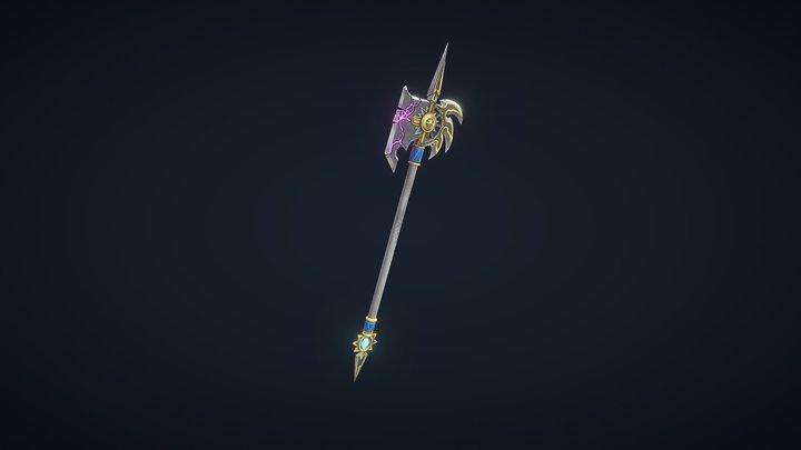 Warp Golden sun [ student work ] 3D Model