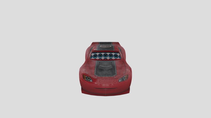 Wii - Cars Race-O-Rama - Playable Characters - L 3D Model