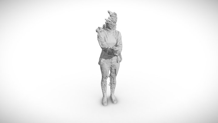 Photogrammetry Uev Combined DEZ 3D Model