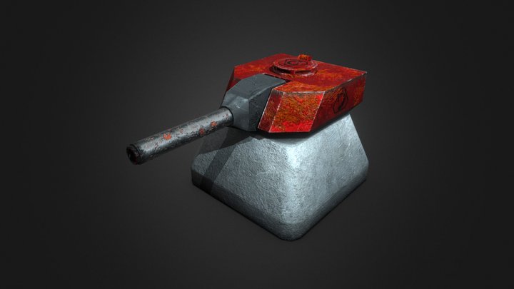 Nod Turret 3D Model