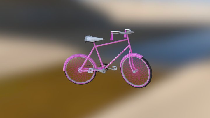 Crazy Bike LP 3D Model