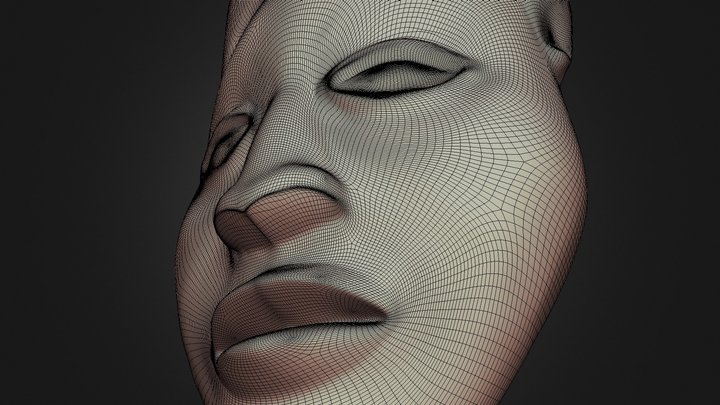 mask model 3D Model