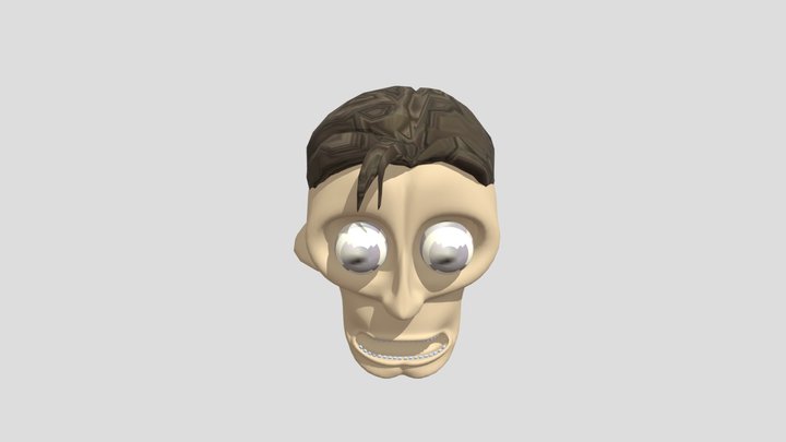 William Afton Official Head 3D Model 3D Model