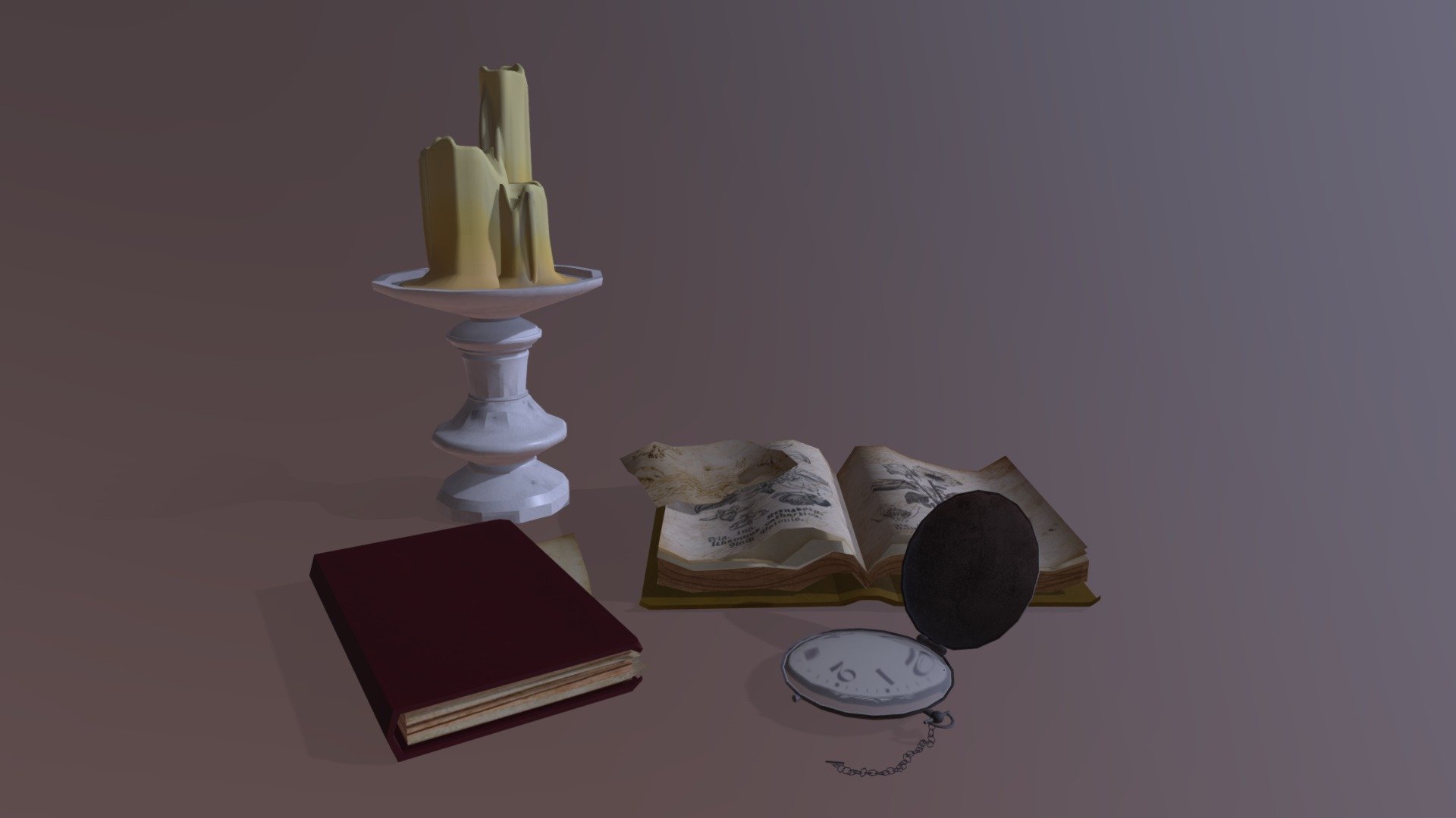 Prop Modelling Diorama