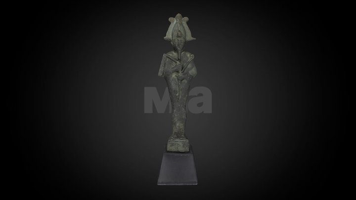 God Osiris, 644-30 BCE – Free 3D Model STL