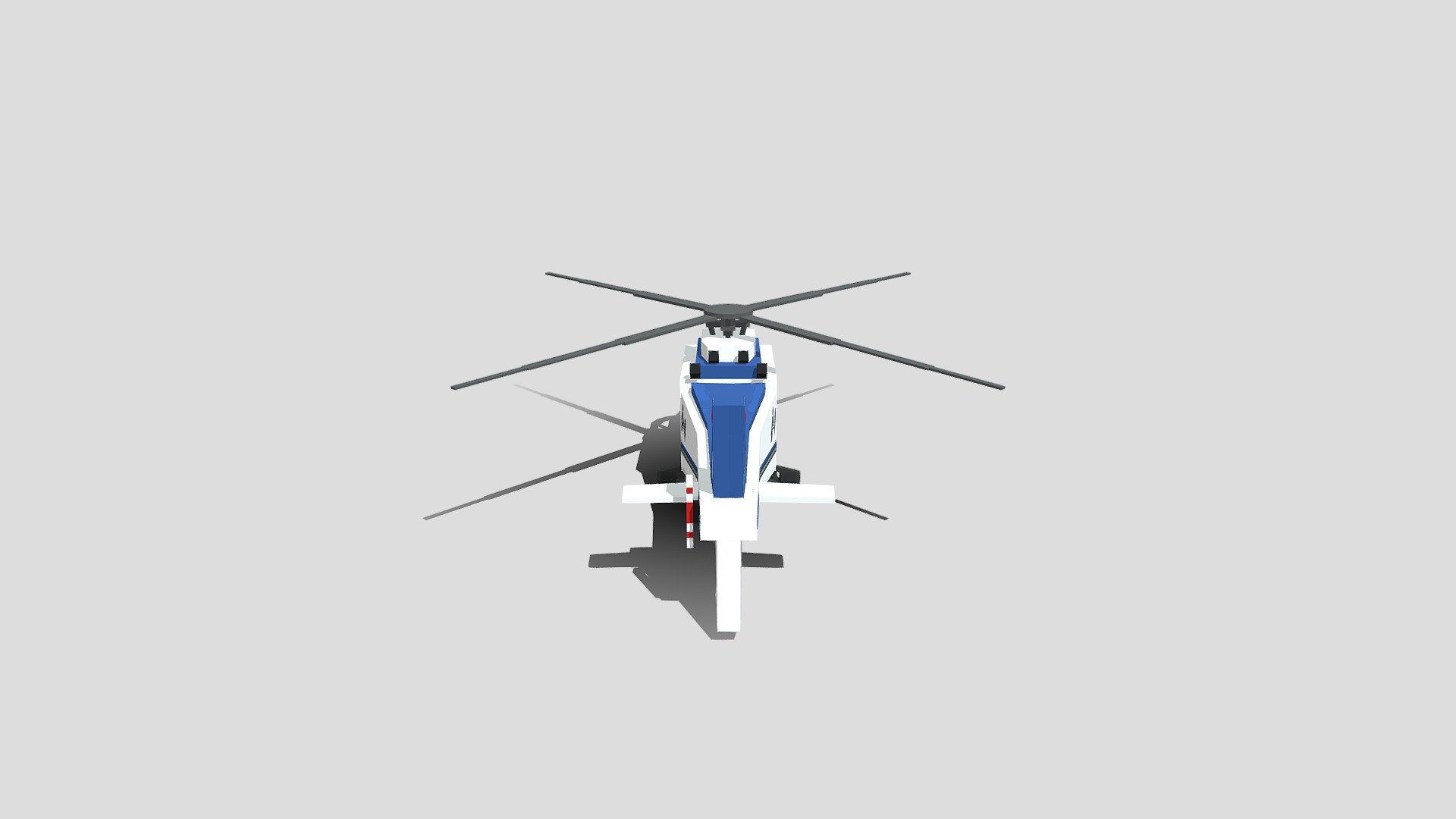 Jurassic Genesis Augusta Helicopter 3D model by UnanduGames [b765e07