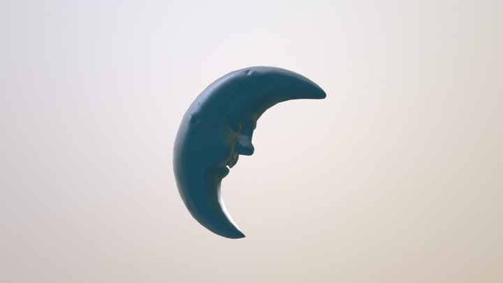 Luna 3D Model