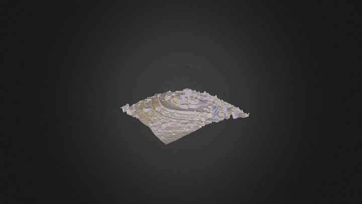Castillo de Monterrei 3D Model