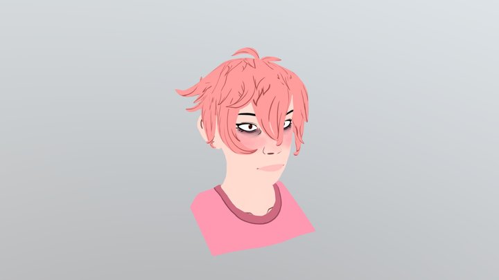 Character Bust 3D Model