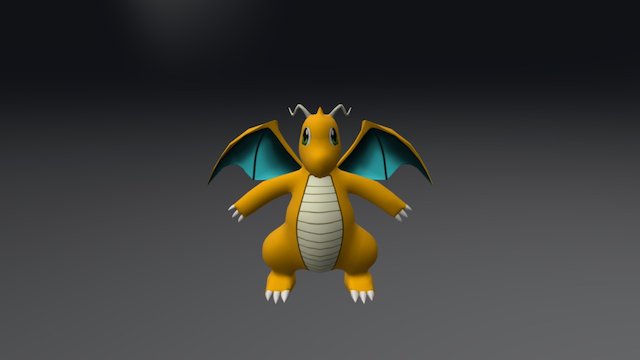 Dragonite 3D Model