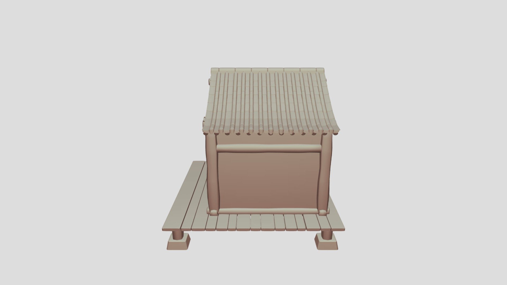 BUIL_OneBlock_House_V - 3D model by sidimoll [b76742a] - Sketchfab